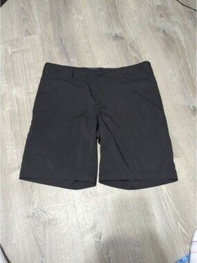 BCG Mens Black Essential Golf‎ Shorts Size 34x 10 Inch Inseam